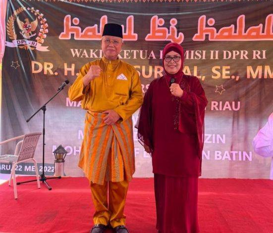 Maju Pilgubri, Syamsurizal Gandeng Septina Primawati