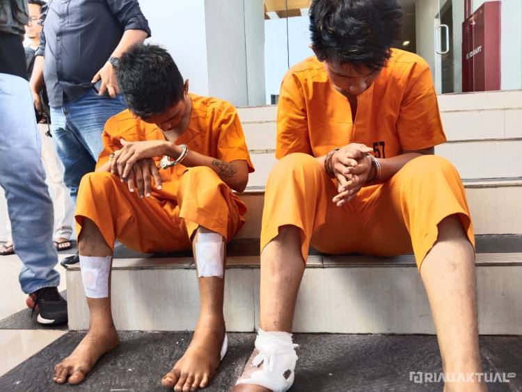 2 Pelaku Jambret Ditembak Anggota Buser Polda Riau, 1 Orang Diduga Overdosis Miras dan Narkoba