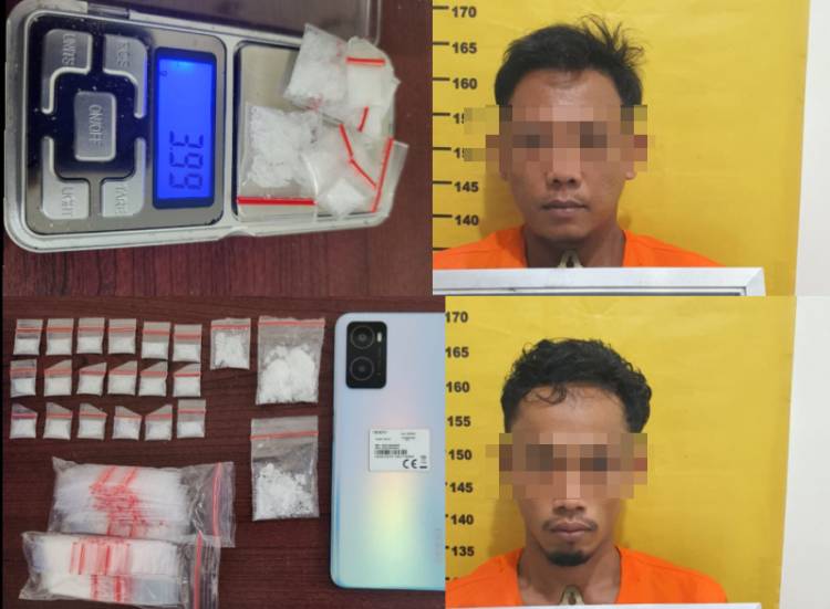 Bokir, Bandar Sabu Antar Lintas Dumai-Bengkalis Bersama Anggotanya Ditangkap di Bathin Solopan