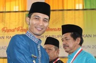 Erianda, Putra Mantan Gubernur Riau Maju Pilkada Rohil 2024