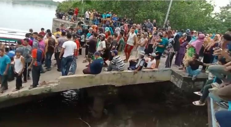 Pelajar SMP di Bungaraya Tewas Tenggelam di Sungai Siak