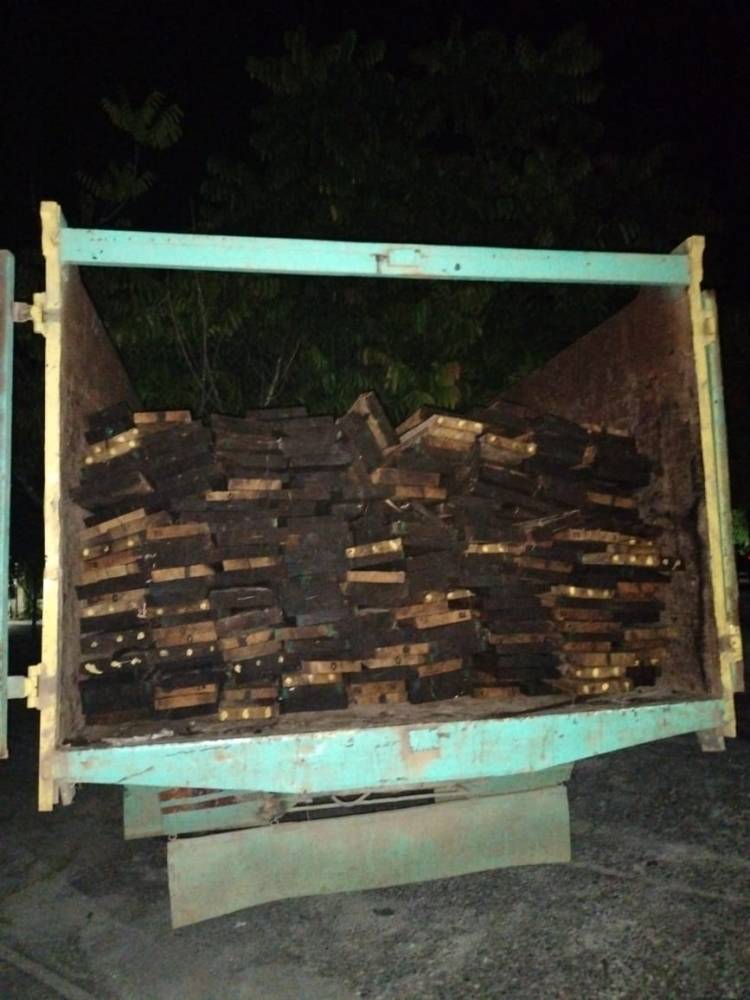 Lagi dan lagi, Jajaran Polda Riau Tangkap Pelaku Ilog, 5,2 Ton Kayu Olah Diamankan
