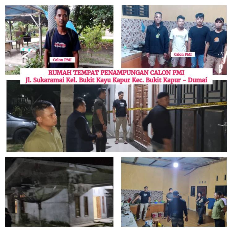 Polda Riau Bongkar Perdagangan Orang di Dumai
