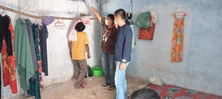 Tinggalkan Surat Menyedihkan Untuk Keluarga, Pria Asal Inhu Akhiri Hidup dengan Sehelai Kain