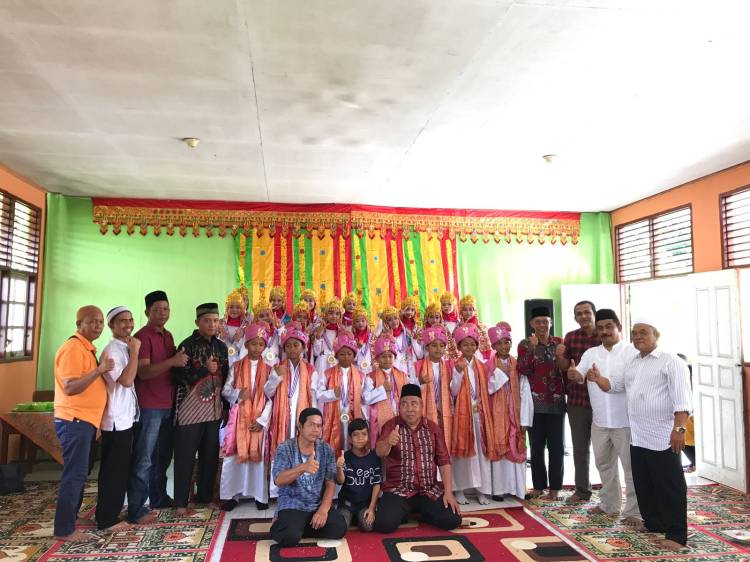 Khatam Quran dan Pelepasan Santriwan/I MDTA AL Muhajirin Berlangsung Khimad