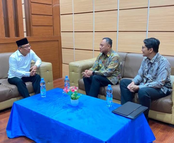 Sekdako Dumai Fahmi Silaturahmi Bersama Deputi BI Provinsi Riau