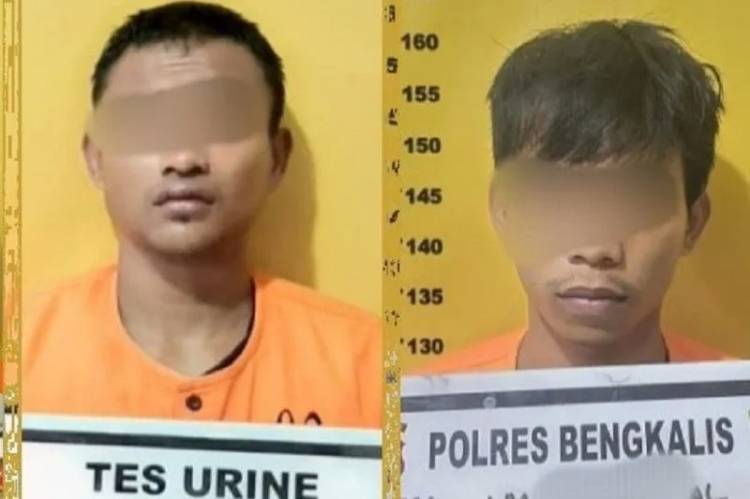 Satres Narkoba Polres Bengkalis Bekuk 2 Pengedar Narkoba