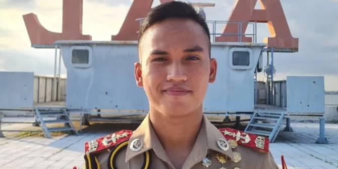 Kisah Anak Dumai jadi Perwira Muda TNI AL, Ayah Hanya Pekerja Buruh Harian