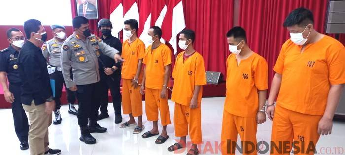 Along, Jaringan Narkoba Internasional Ditangkap di Pulau Rupat
