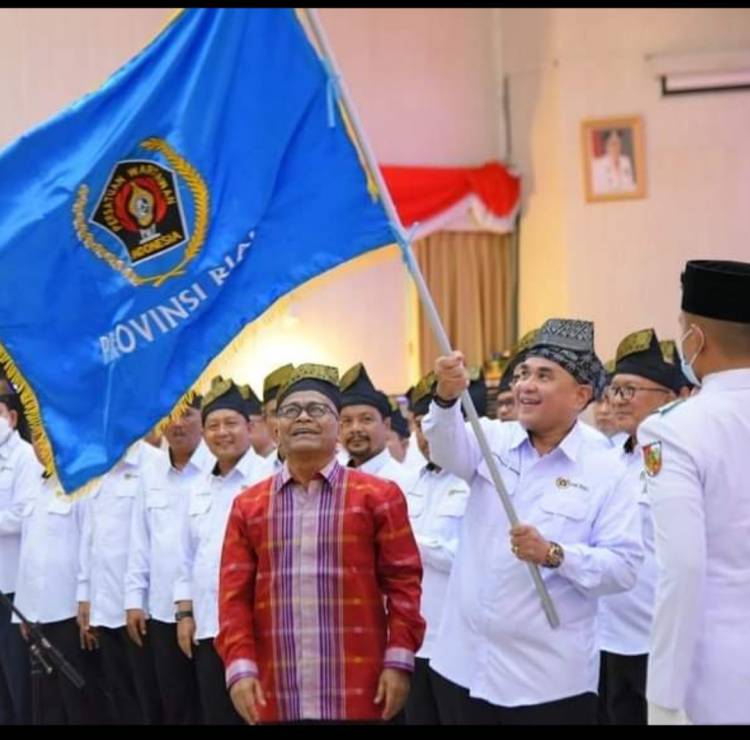 Pengurus PWI Riau 2022-2027 Dilantik, Sekretaris dan Bendahara Belum UKW