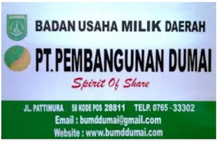 Pemko Buka Seleksi Calon Komisaris dan Dirut BUMD PT Pembangunan Dumai