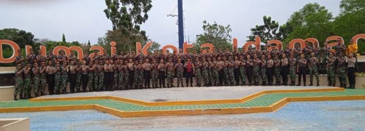 Olahraga Bersama TNI: AKBP Nurhadi : Kita Sehat, Kita Kuat, Kita Bersinergi