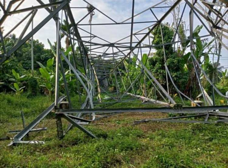 Astaga, Besi Tower PLN-pun Dicuri. Polisi Tangkap Penadahnya