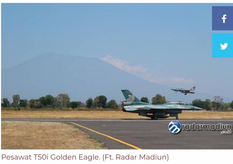 Latihan Terbang Malam, Pesawat TNI AU Jatuh