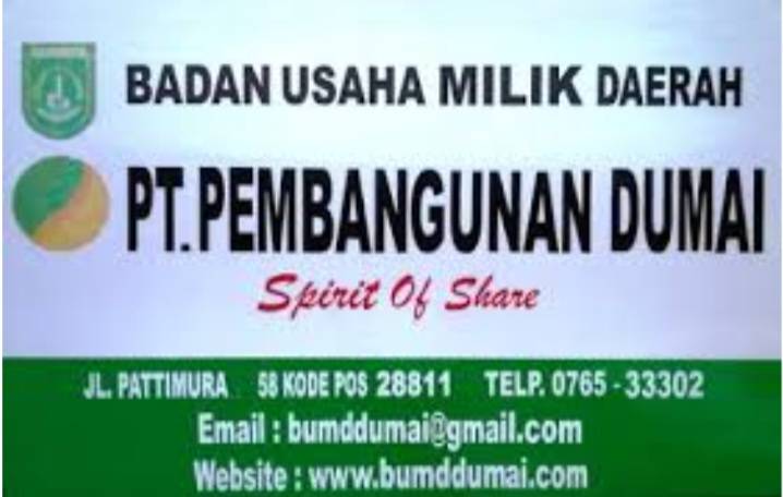 Pemko Segera Bentuk Pansel Komut dan Dirut BUMD PT Pembangunan Dumai