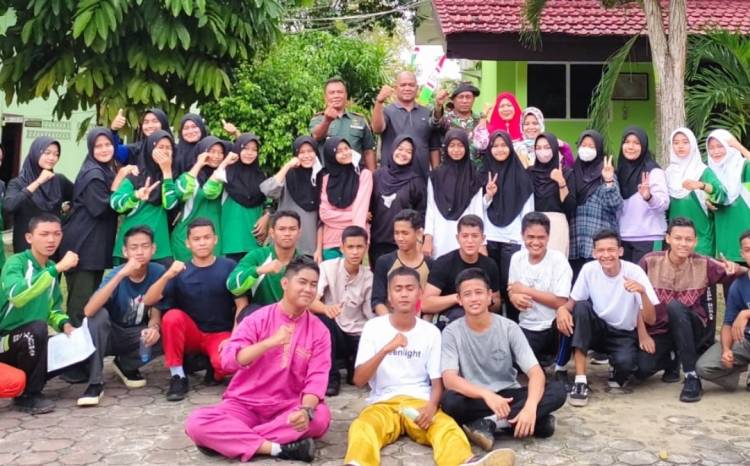 Gebrakan Pemko dan Kodim 0320/Dumai Disambut Antusias Pihak Sekolah