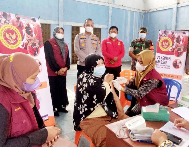 Kabinda Riau Targetkan 4000 Dosis Vaksin/Hari Sepanjang Tahun 2022