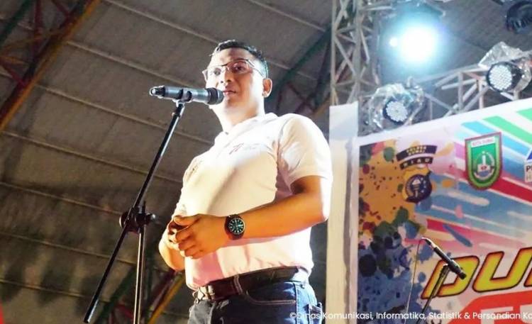 Diikuti Ribuan Peserta, Polres Dumai Sukses Gelar Fun Night Run