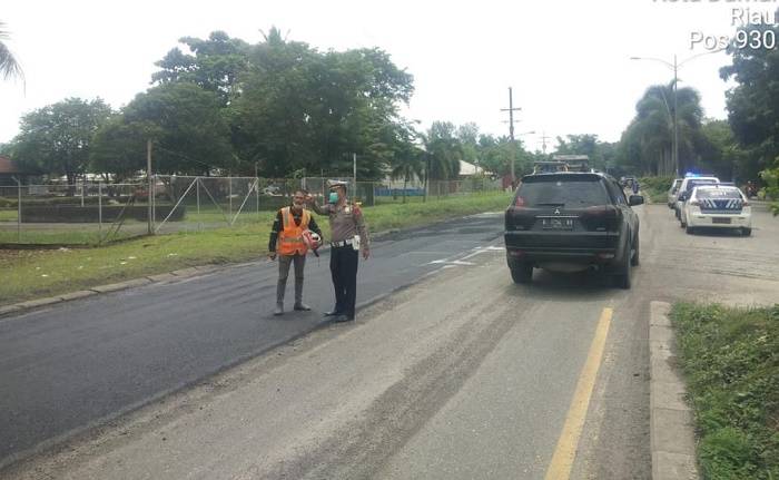 Ramai Warga Dumai Mengeluh jadi Korban Kecelakaan Akibat Perbaikan Jalan di Soekarno Hatta