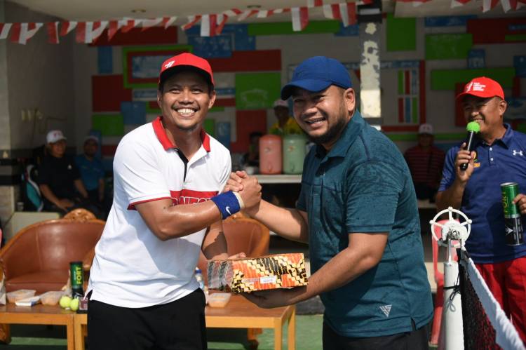 PT KPI RU II Dumai Pererat Hubungan Bersama Stakeholder di Lapangan Tenis