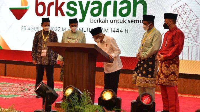 Wapres Tinggalkan Pesan Usai Resmikan Bank Riau Kepri Syariah