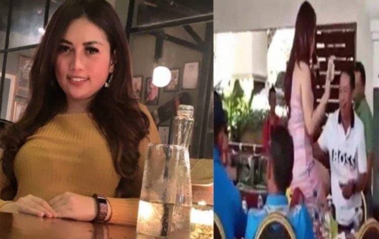 Ini Dia Penyanyi Joget Erotis di Meja Saat Turnamen Golf Piala Gubernur Riau