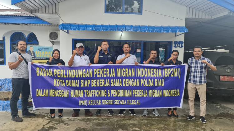 Cegah Human Trafficking, Intelkam Polda Tingkatkan Koordinasi ke P4MI Dumai