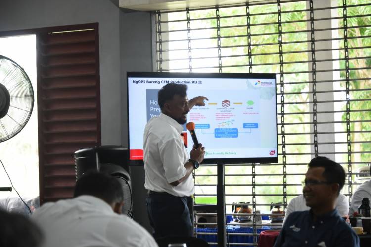 PT KPI RU Dumai Gelar Ngopi Bareng CFM Production