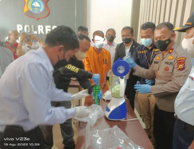 Polres Meranti Musnahkan 4000 Butir Ekstasi, Pelaku Terancam Hukuman Mati