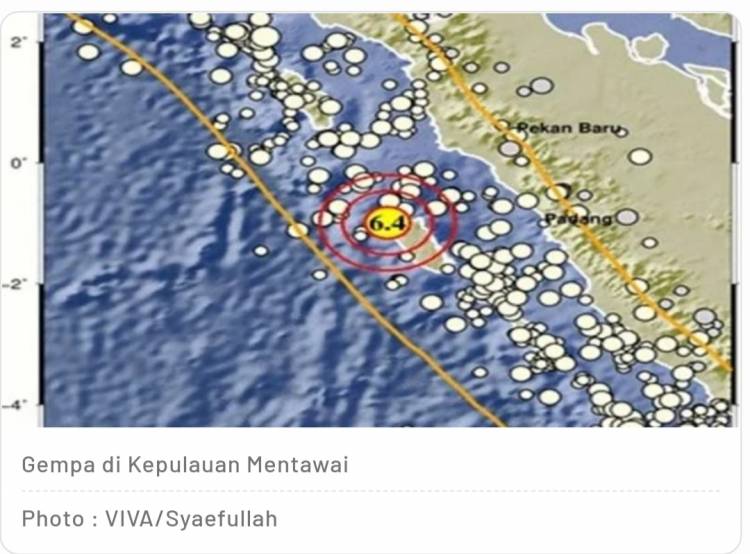 Ribuan Warga Korban Gempa Mentawai Masih Mengungsi