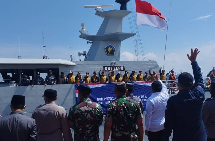BI Lepas Rp3 Miliar Pecahan Uang Baru ke Pulau Terluar Lewat Pelabuhan Dumai