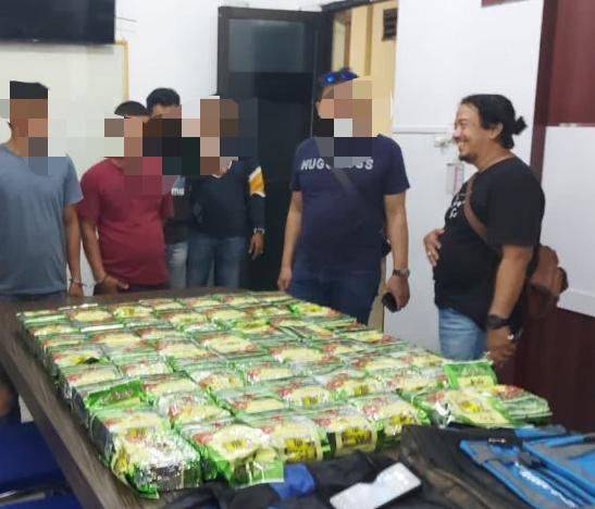 Poltabes Surabaya Amankan 90 Kilogram Sabu-sabu Asal Pekanbaru