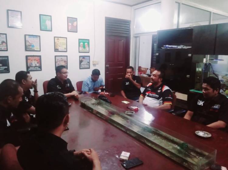 Forum Pemred Terima Kunjungan Silaturahmi Korwil BIN Dumai