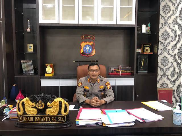 HUT RI ke- 77, Kapolres Dumai Himbau Masyarakat Kibarkan Bendera Merah Putih