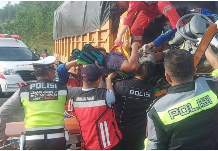 Sehari Jelang HUT RI, Tol Pekanbaru-Dumai Minta Korban Lagi