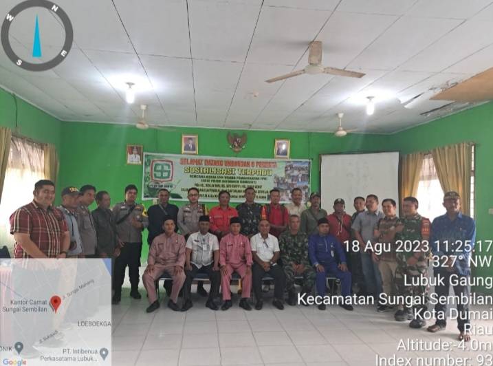 PT Suntara Gaja Pati Gelar Sosialisasi Karlahut di Dumai