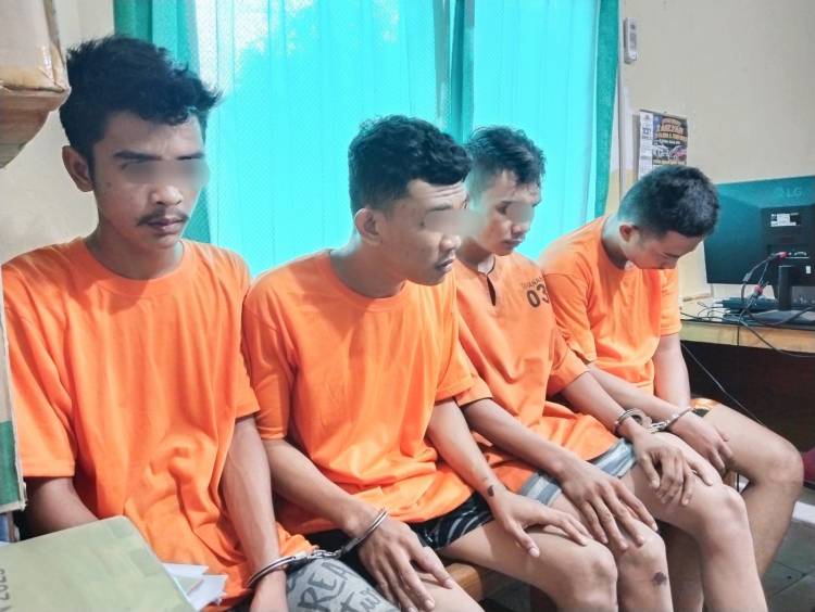 4 Pria Ini Meresahkan Warga Riau, Beraksi Puluhan Kali, Korbannya Khusus Kaum Wanita