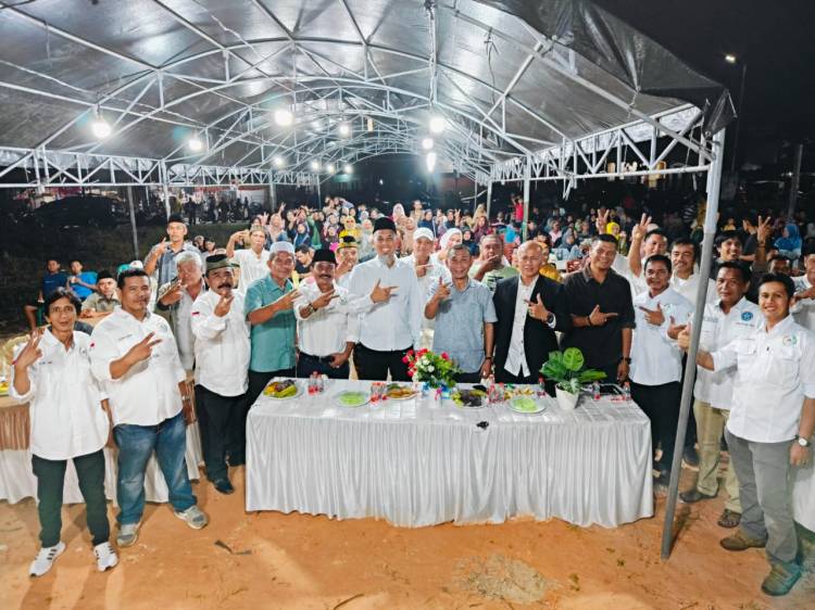 Warga Asal Tiku Pariaman di Dumai Dukung H Paisal Dua Periode