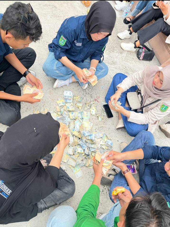 BEM Sekodum Galang Bantuan Korban Kebakaran di Dumai Kota