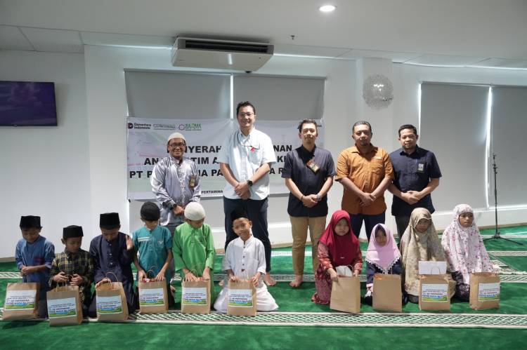 Tak Hanya Jaga Energi, Pertamina Dumai Juga Jaga Senyum Anak Yatim