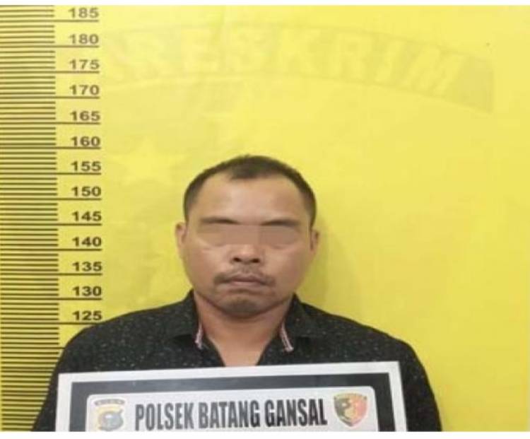 Polres Inhu Amankan "Apak Rutiang", Putri Kandungnya Sempat Kabur dari Rumah
