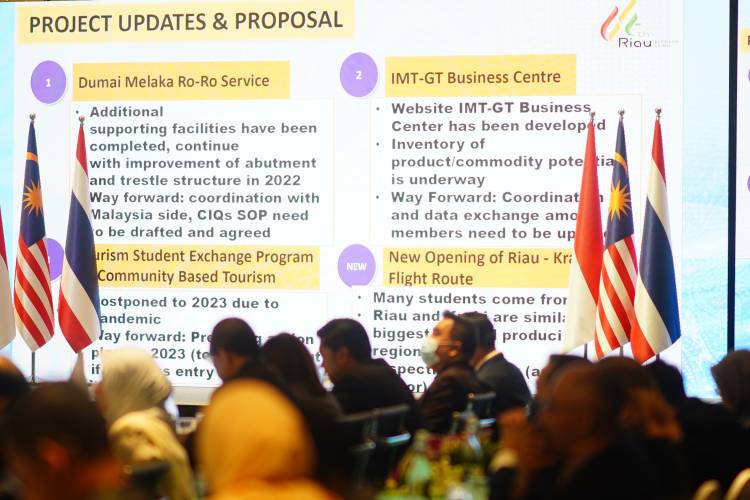 Pembangunan Roro Dumai-Melaka Dibahas dalam Forum IMT-GT Thailand