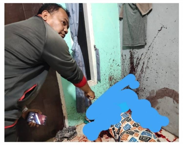 Subuh Berdarah, Istri Meregang Nyawa Ditebas Suaminya