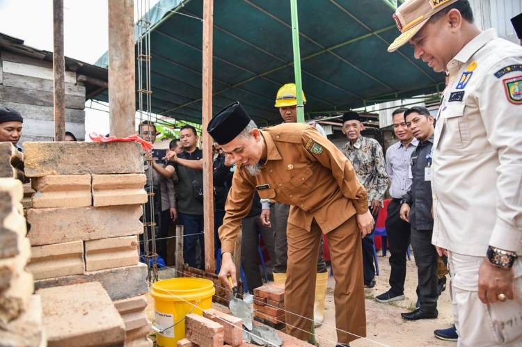 Anggarkan Rp20 M, Tahun ini Pemko Dumai Bangun 386 Rumah Layak Huni dan Prasejahtera