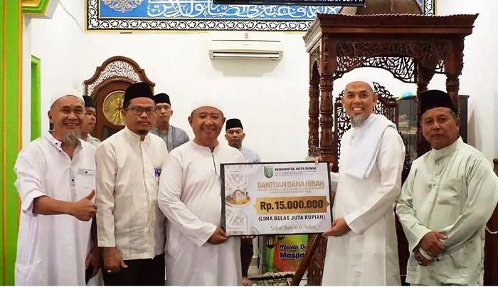 Dibalik Safari Ashar dan Jumat, Ternyata ini yang Dilakukan Walikota Dumai