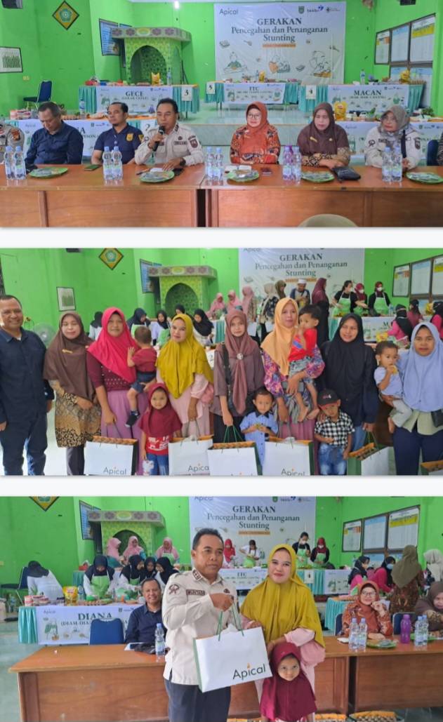 Apical Group Dukung Penanganan Stunting di Dumai