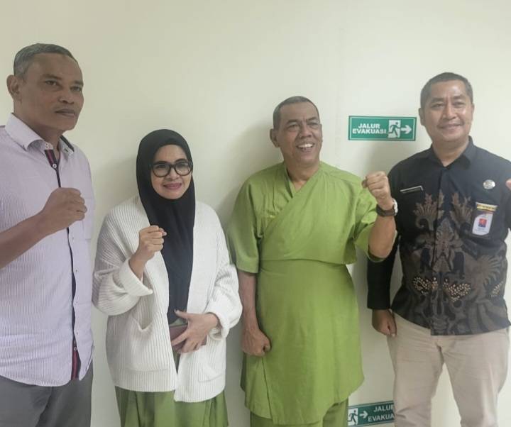 Maju Pilkada Dumai, Eddy Yatim-Almainis Selesai Jalani Test Kesehatan