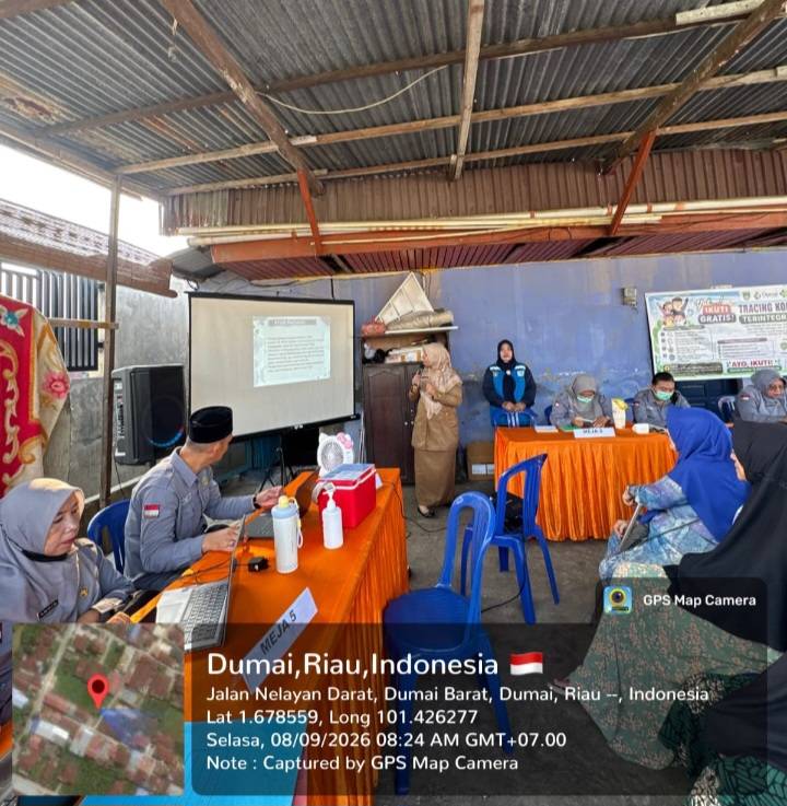 Dinkes Dumai Hadirkan Program CKG di Posyandu Kenari