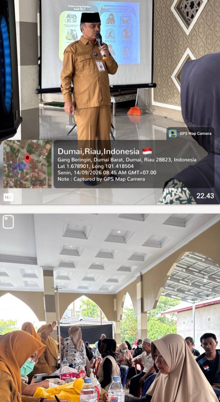 Kadiskes Dumai dr Syaiful Himbau Masyarakat Cek Kesehatan Berkala