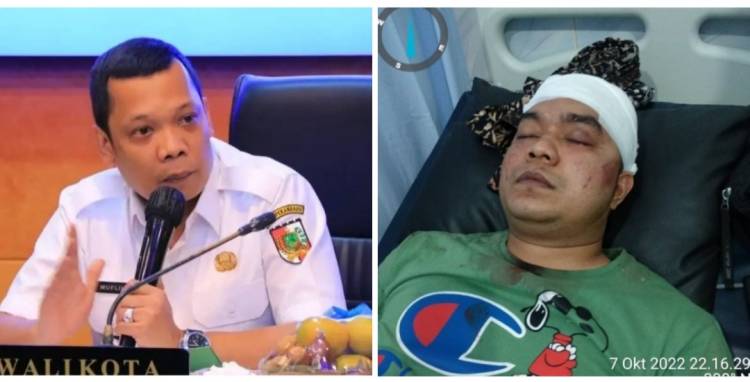 Pemred Media Online Dianiaya, Pj Walikota Pekanbaru Bantah Terlibat